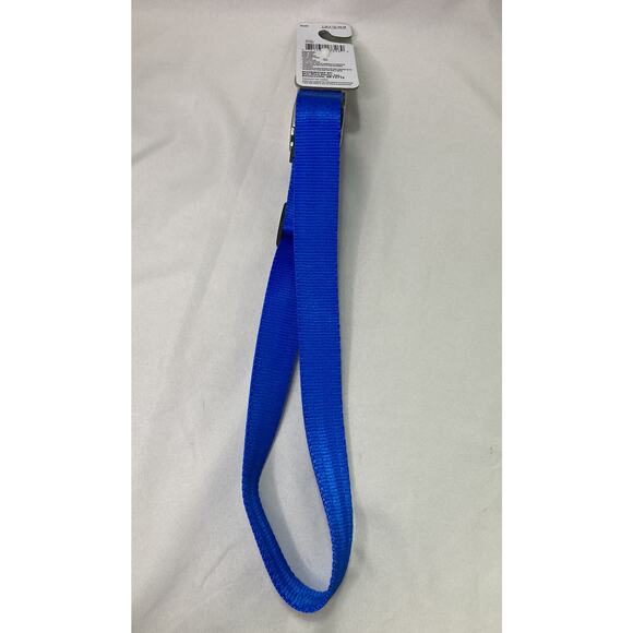 New Vibrant Life Nylon Collar Metal Buckle Blue 15-26" L Dog Collar Retrievers - Picture 4 of 5